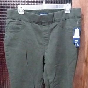 Deep Green Bandolina Leggings